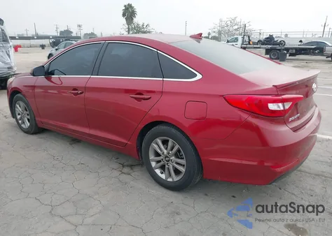 2015 Hyundai Sonata Se from USA, damaged, VIN 5NPE24AF6FH020565